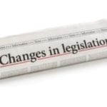 Changes in the legislation