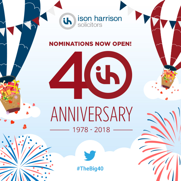 The Big 40 - nominations now open