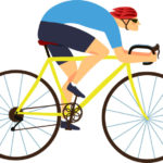 Cyclist illustration