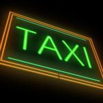 Neon Taxi Sign