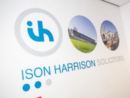 Pontefract branch of Ison Harrison - Signage