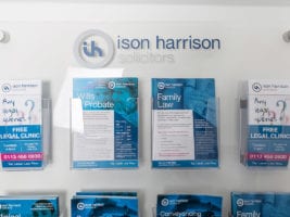 Pudsey Branch of Ison Harrison - Flyers