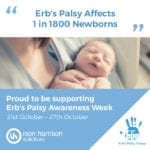ERBS Palsy Awareness Week 2019