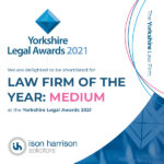 Ison Harrison Law Firm Of The Year: Medium Nomination