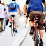 cyclist on road