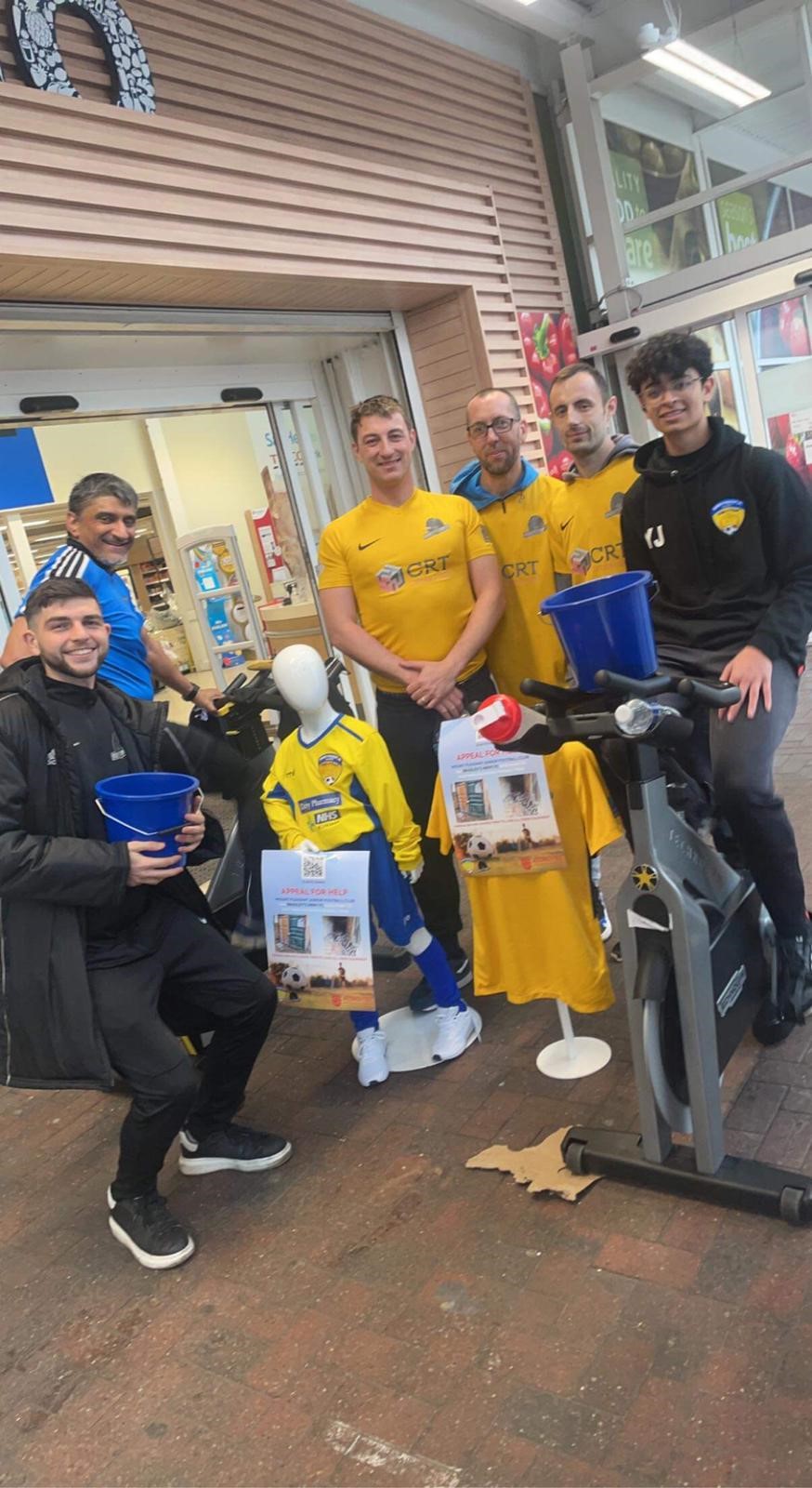 yunus lunat fundraising for Bradley's Army FC