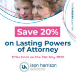 20% off lasting power of attorney