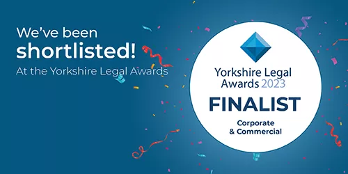 Shortlisted at the Yorksshire Legal Awards 2023