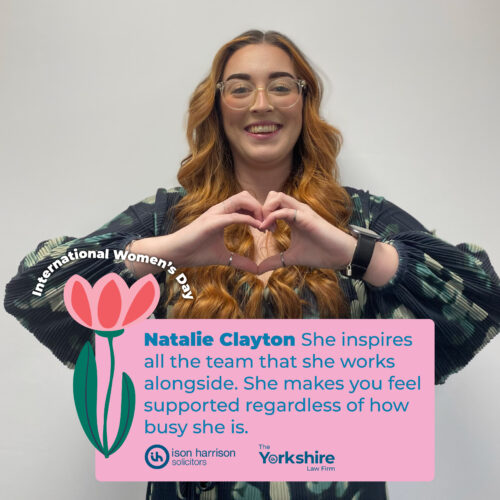 Natalie Clayton - International Women's Day