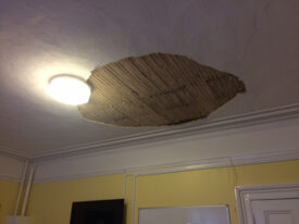 Ceiling collapse compensation claim