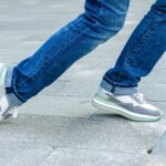 tripping on pavement