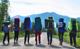 10 mile hike to raise money for veterans' mental health.